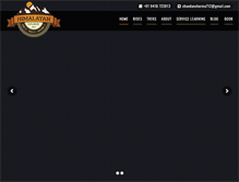 Tablet Screenshot of himalayanexplorers.co.in